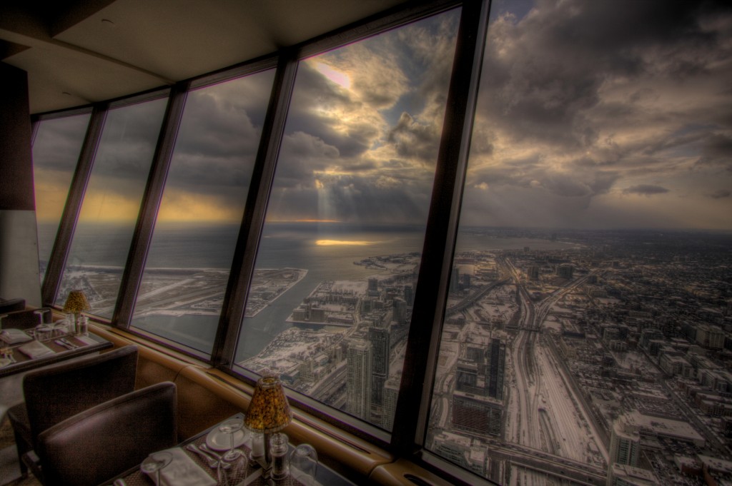 360 Restaurant Window