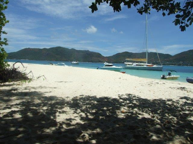 Curieuse beach